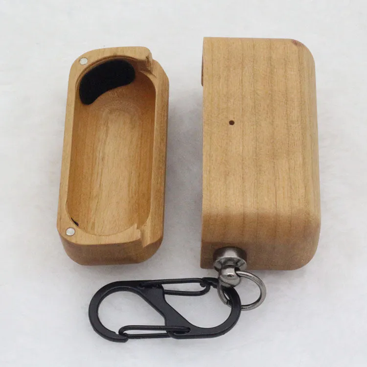 Wooden earphone shell back cover for AirPods Pro and AirPods 3 generation in natural wood finish