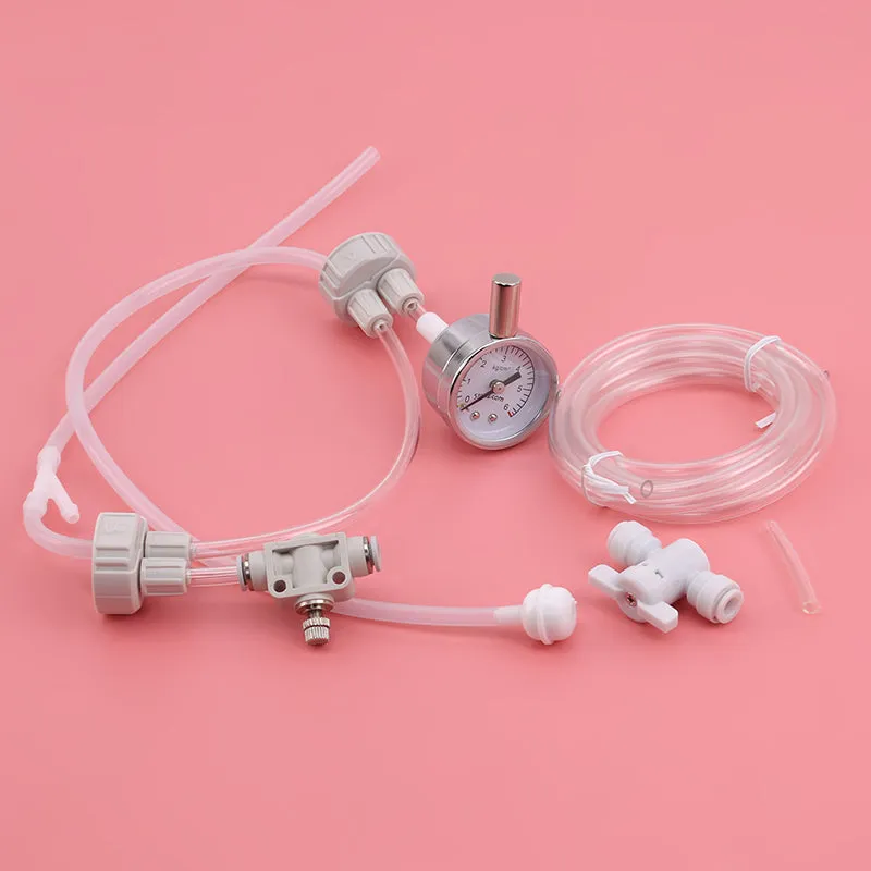 New fish tank carbon dioxide generator with needle valve and pressure gauge for aquarium plant use