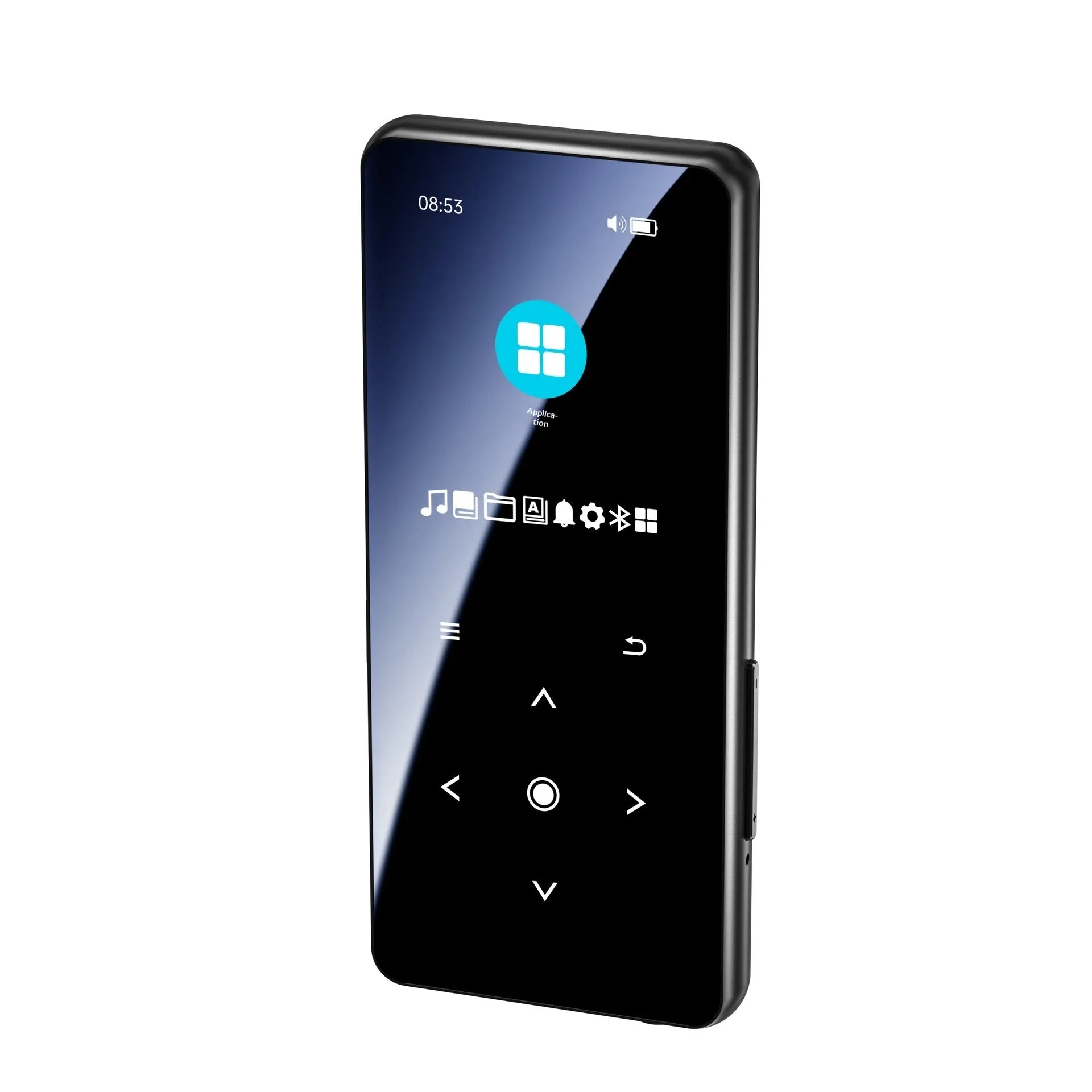 Touchscreen student e-book with 1.96-inch IPS display, camera, and music player functions