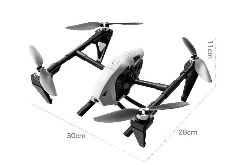 KS66 aluminium alloy UAV drone with optical flow positioning and camera mounted on brushless motor frame