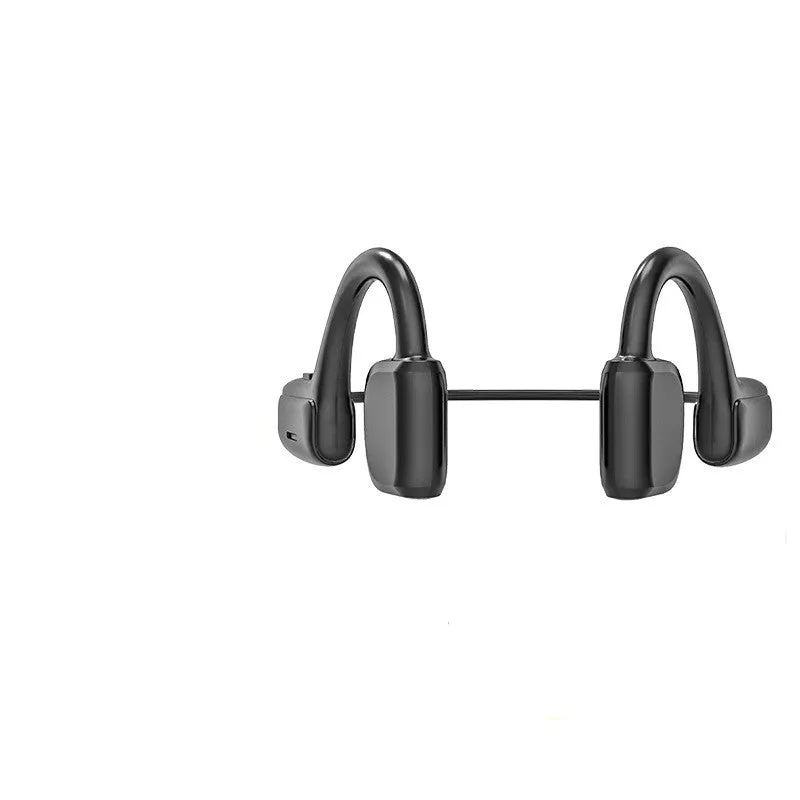 G1 wireless Bluetooth sports headset with open ear design in black colour