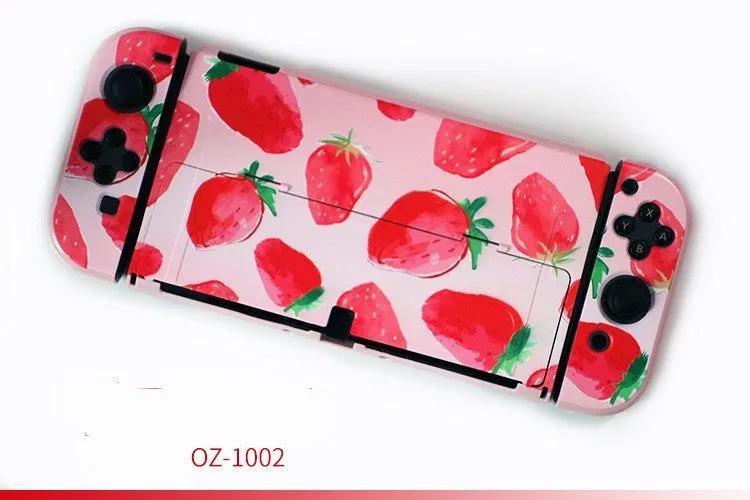 Hard PC protection case for Nintendo Switch OLED console in various decorative patterns