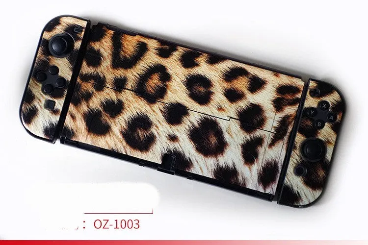 Hard PC protection case for Nintendo Switch OLED console in various decorative patterns