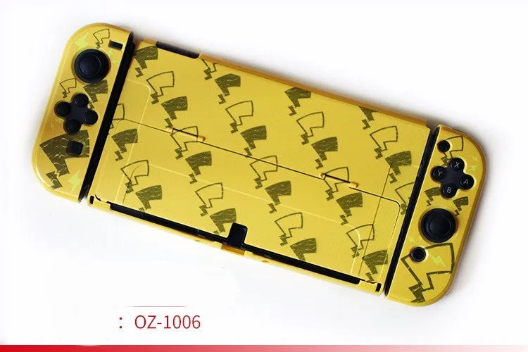 Hard PC protection case for Nintendo Switch OLED console in various decorative patterns