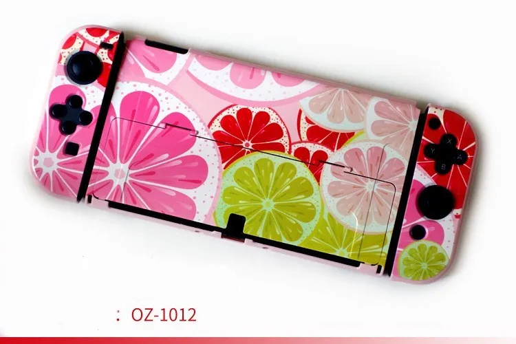 Hard PC protection case for Nintendo Switch OLED console in various decorative patterns