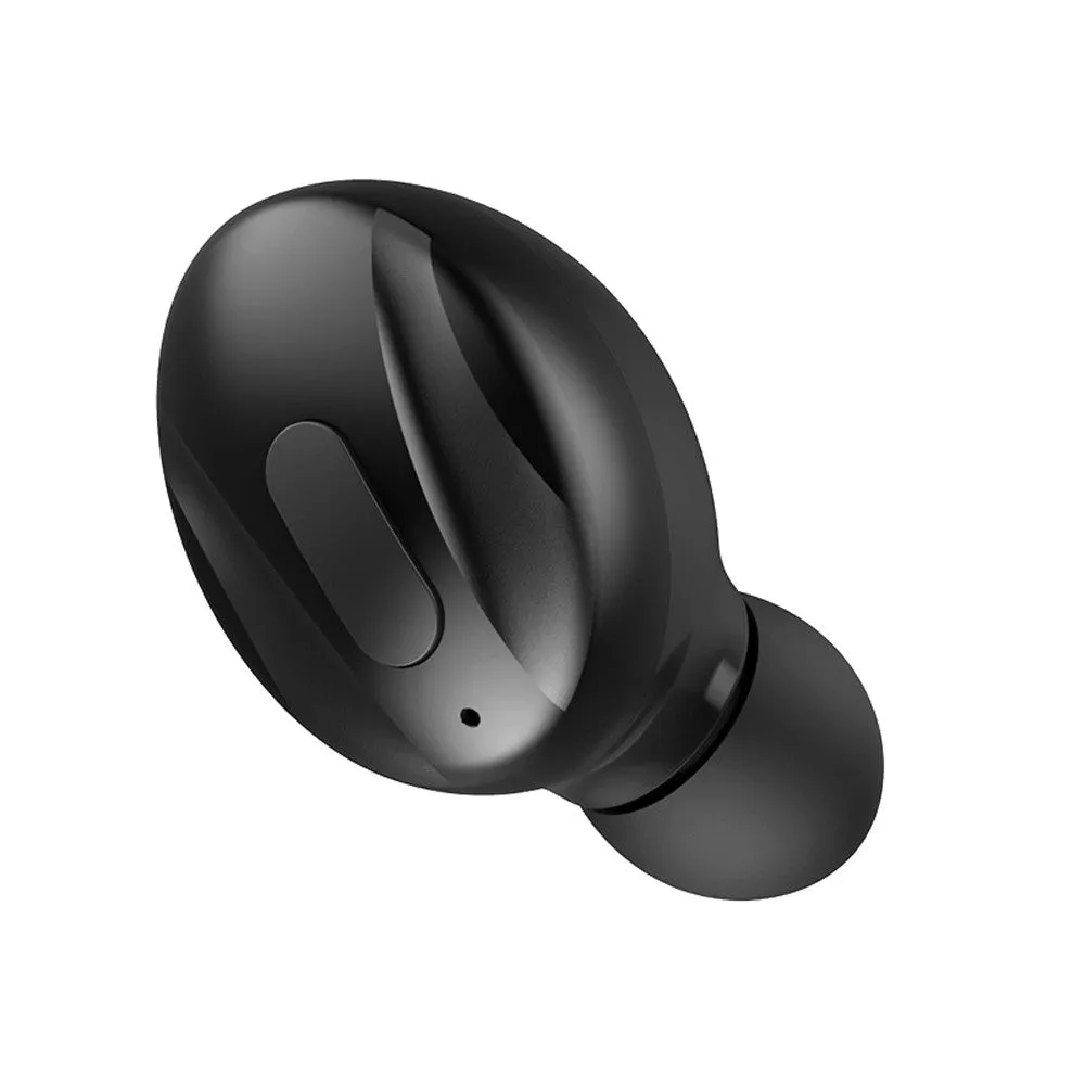 Xg13 Pro Bluetooth 5.0 wireless sports headset with IPX4 waterproof rating, black ABS earbuds