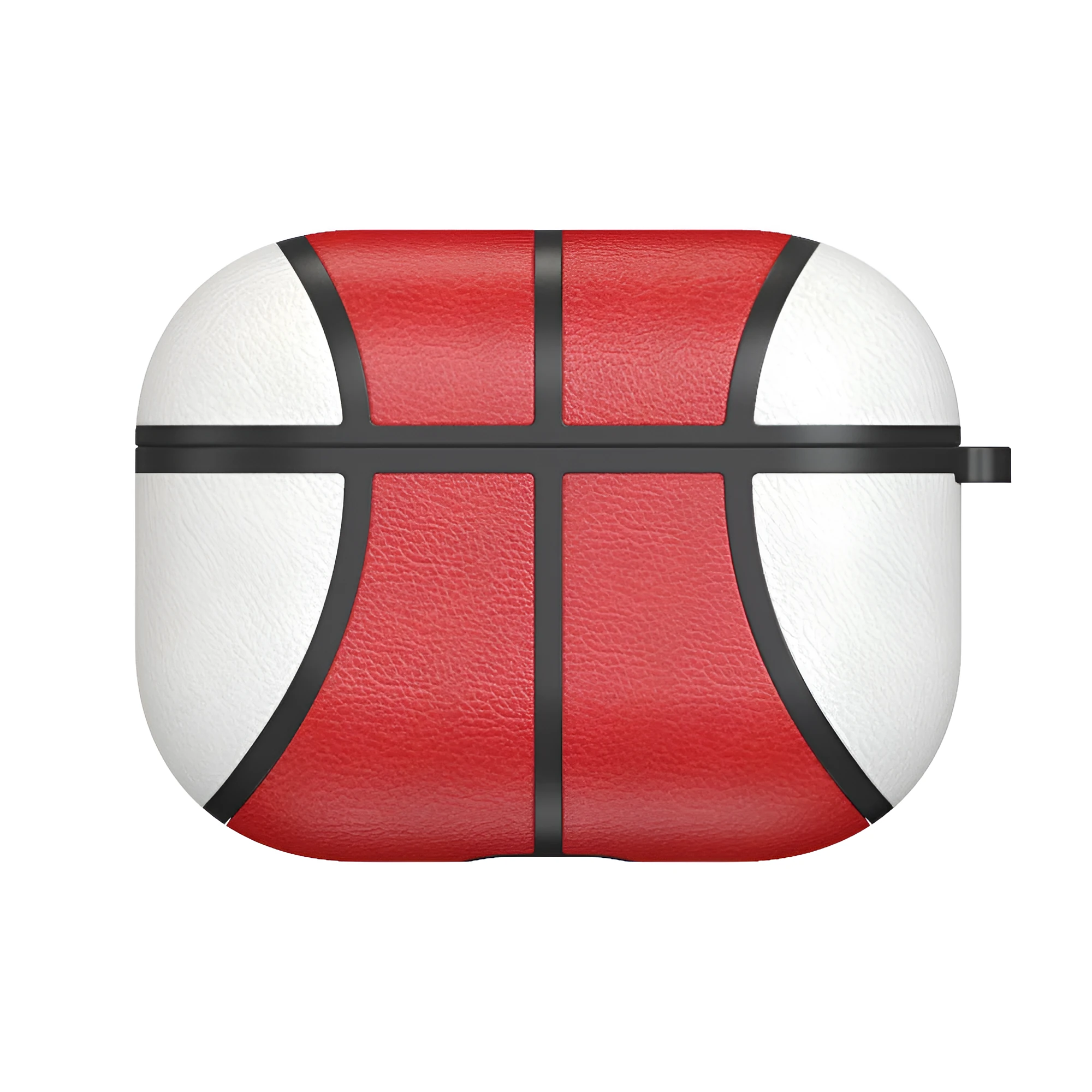NBA handmade leather TPU protective sleeve for Apple AirPods Pro in team colour, flip style.