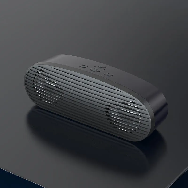 SC311 wireless Bluetooth mini speaker in black with button controls and ABS shell