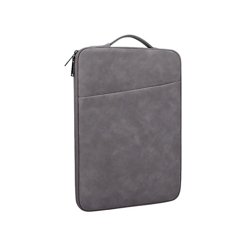Portable breathable waterproof laptop bag in horizontal square shape with anti-theft and anti-seismic padding, suitable for 13.3 to 15.4 inch laptops