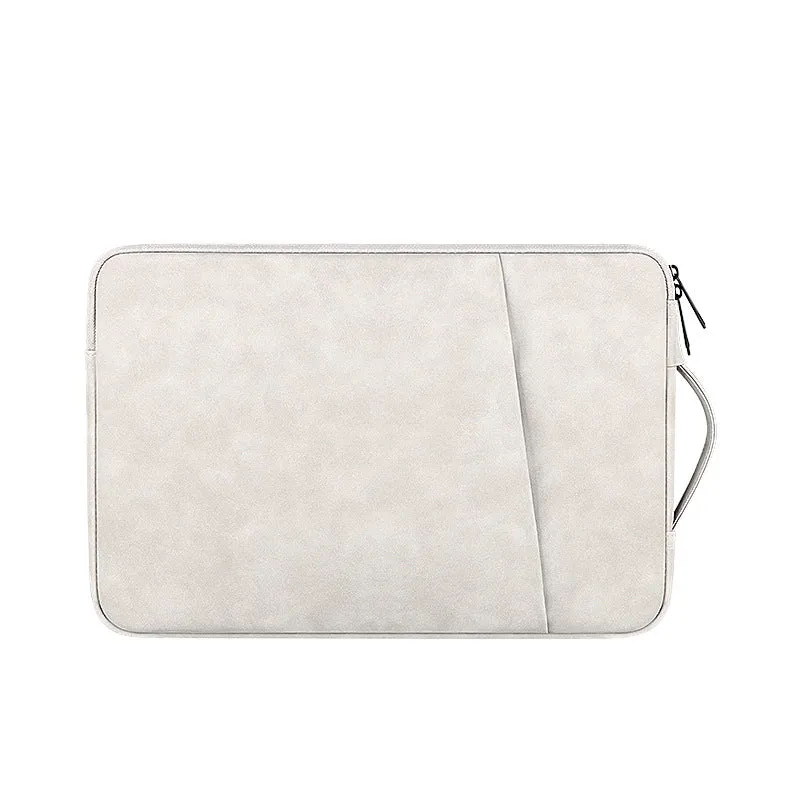 Portable breathable waterproof laptop bag in horizontal square shape with anti-theft and anti-seismic padding, suitable for 13.3 to 15.4 inch laptops