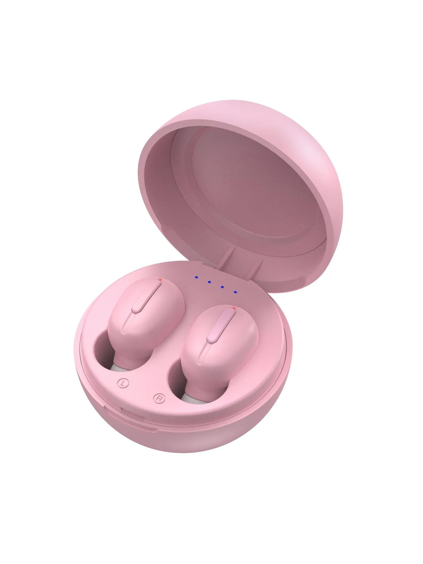 New in-ear sports stereo Bluetooth headset in black with USB charging style