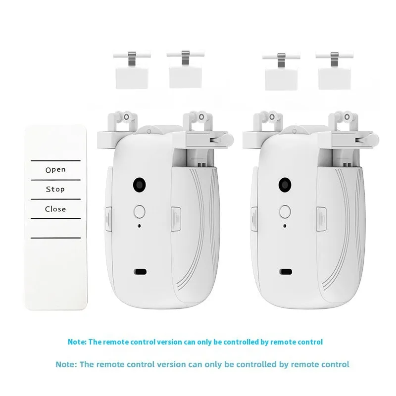 Bluetooth electric curtain controller for Roman rod and TU track systems with remote control and smart home connectivity