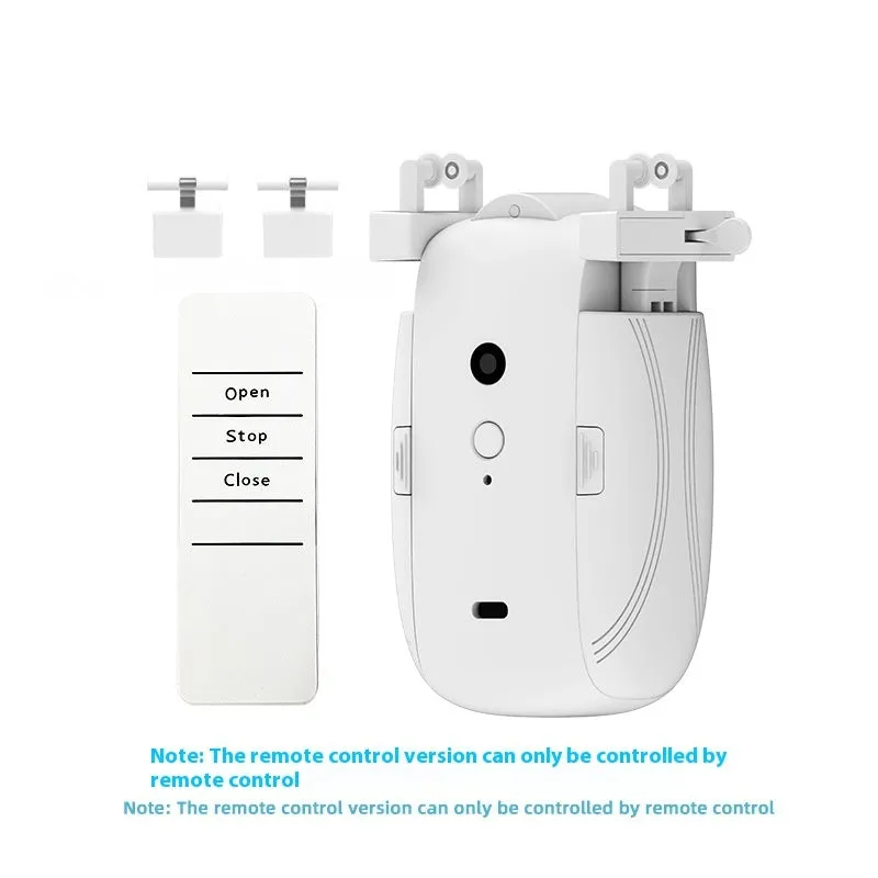 Bluetooth electric curtain controller for Roman rod and TU track systems with remote control and smart home connectivity