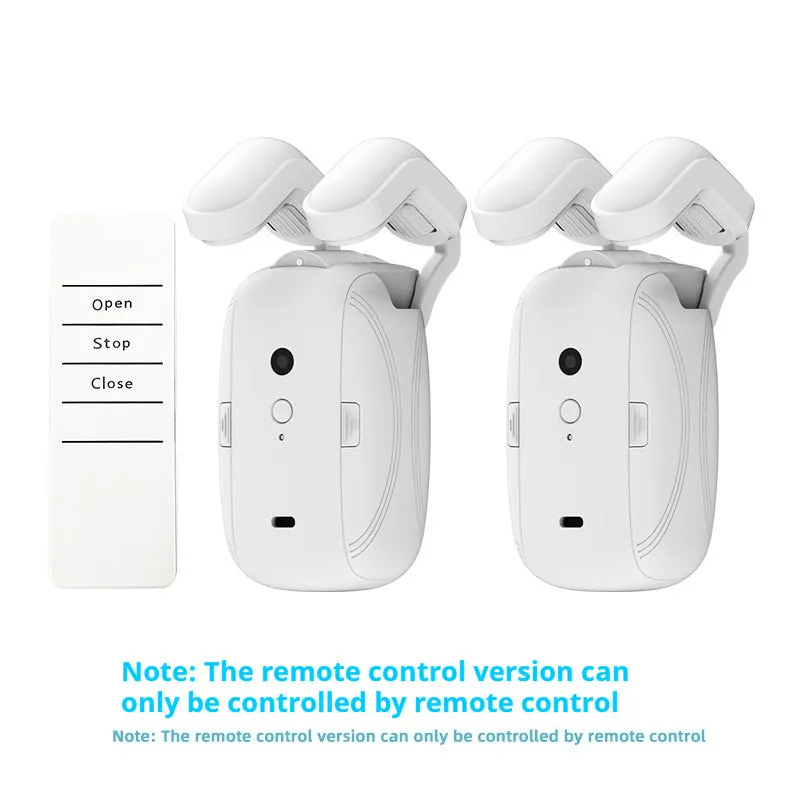 Bluetooth electric curtain controller for Roman rod and TU track systems with remote control and smart home connectivity
