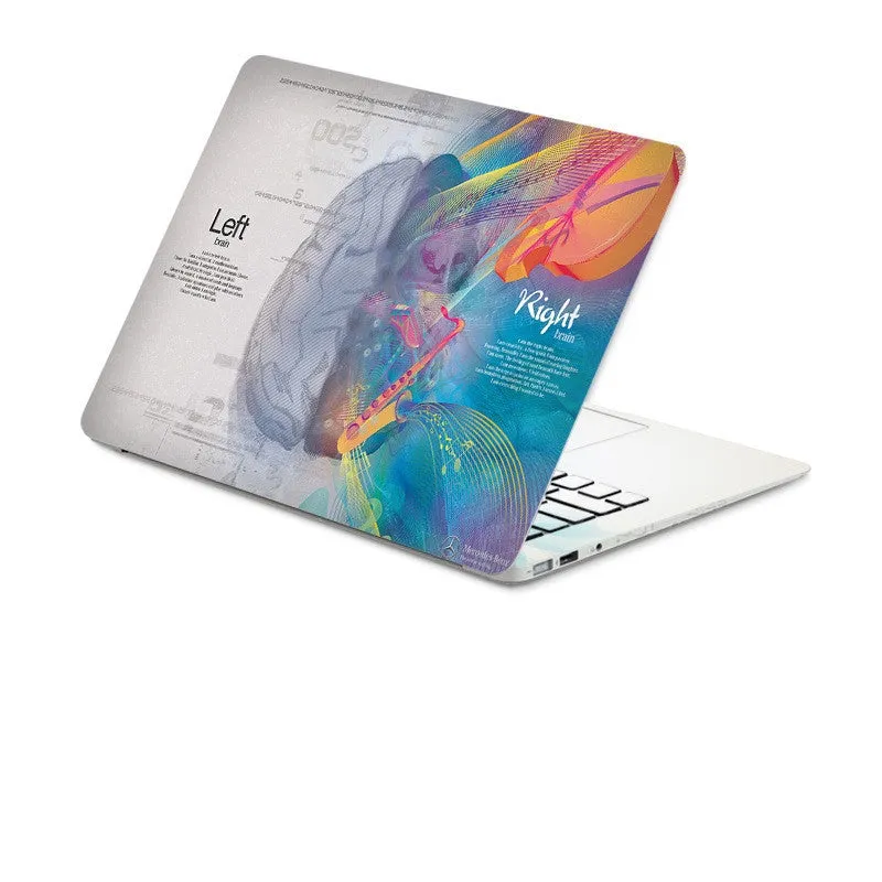 PVC laptop protection sticker in AL112 style for MacBook Air 11 and Pro 13 Retina