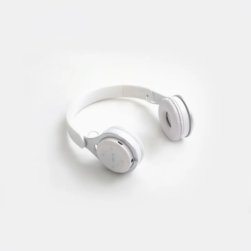 Binaural wireless headset in Black with head-mounted design and Bluetooth 5.0