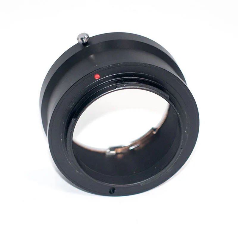 Black metal Nikon AI to Sony NEX lens adapter ring for NEX-5 and NEX-3 cameras