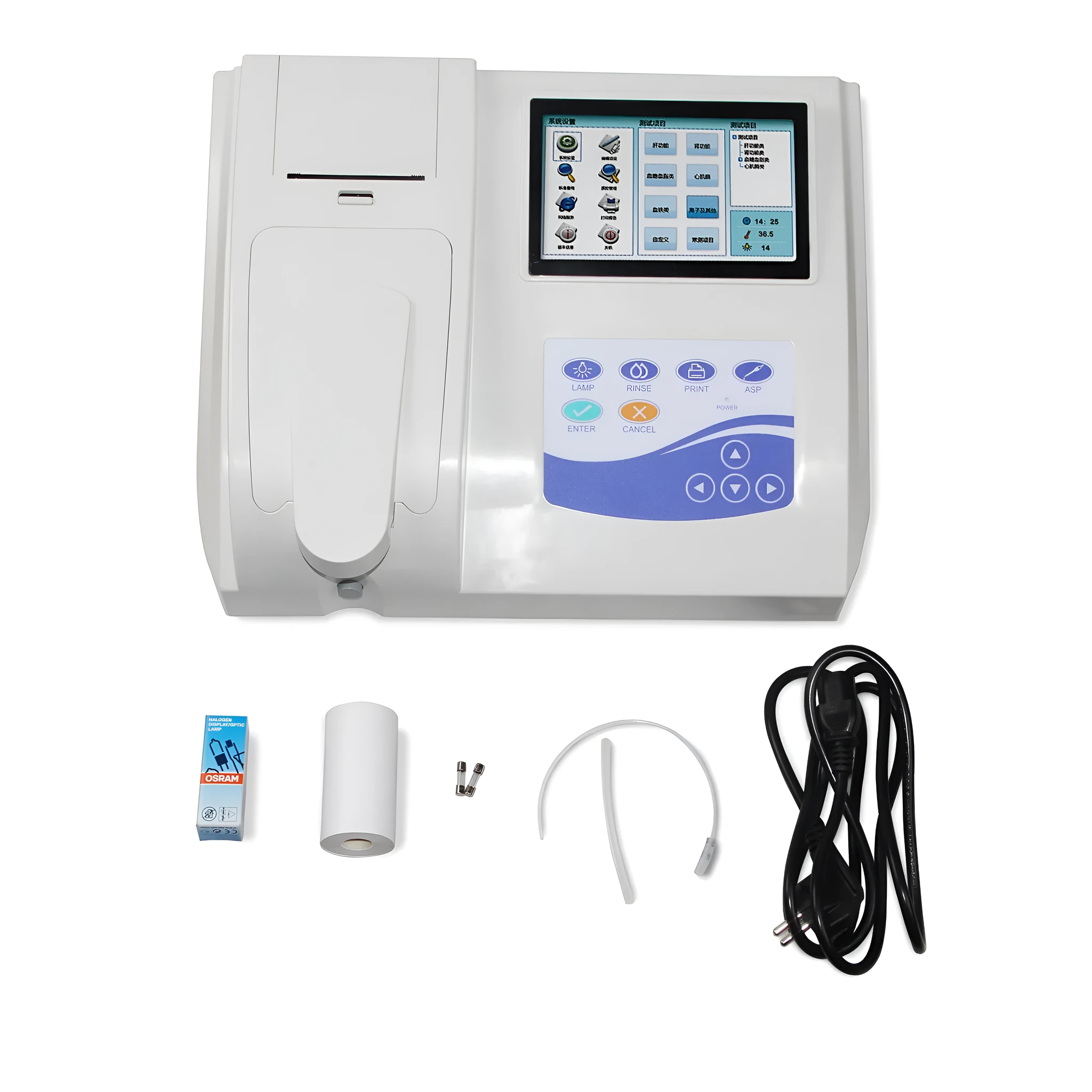 CONTEC BC300 semi-automatic biochemistry blood analyser with touch screen display