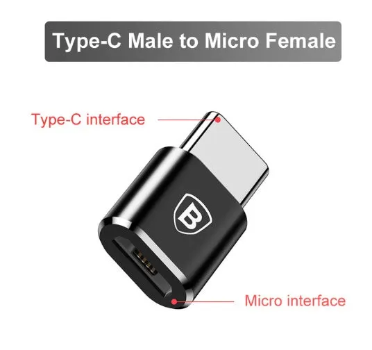 USB C adapter for laptop with two-in-one charging and data transmission, aluminium alloy shell, compact size
