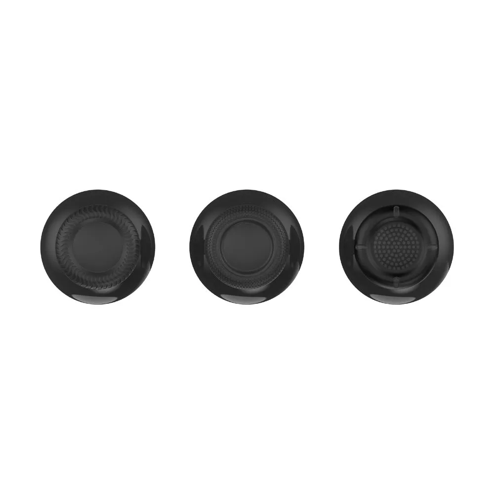 Set of eight black gamepad rocker caps for PS5 PS4 XSX Switch Xbox controllers