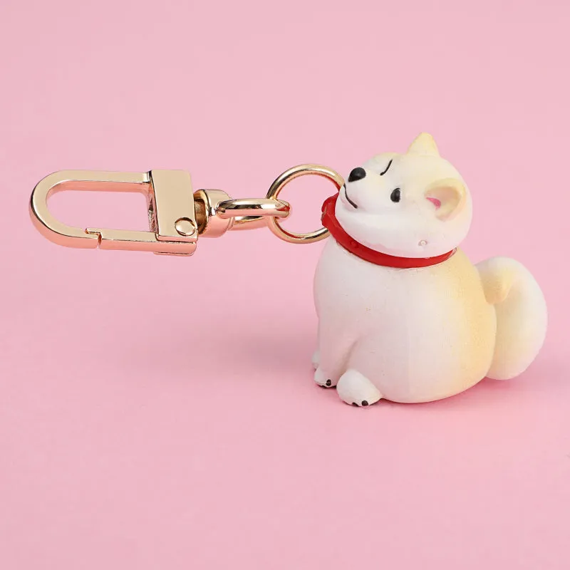 Shiba Inu dog refusal design soft silicone protective headphone case for AirPods with yellow pendant