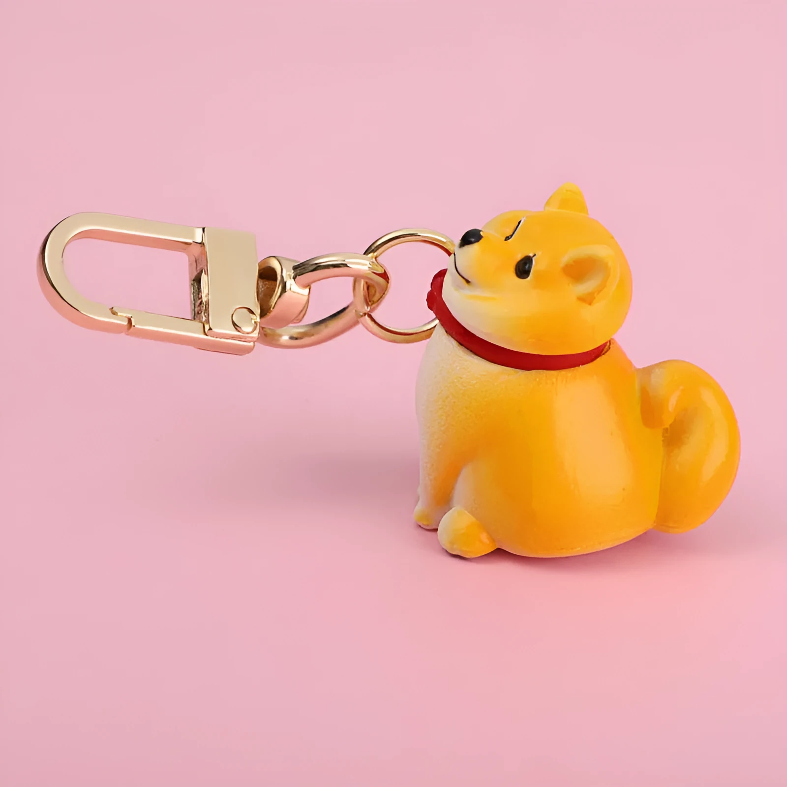 Shiba Inu dog refusal design soft silicone protective headphone case for AirPods with yellow pendant