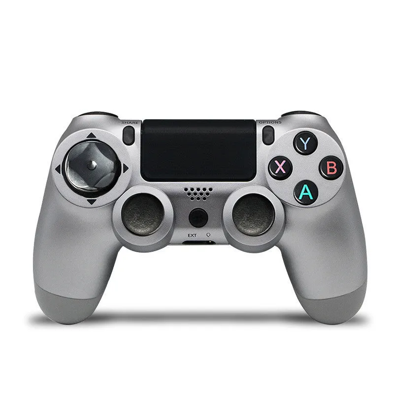 Wireless Bluetooth PS4 game controller with dual vibration in multiple colour options