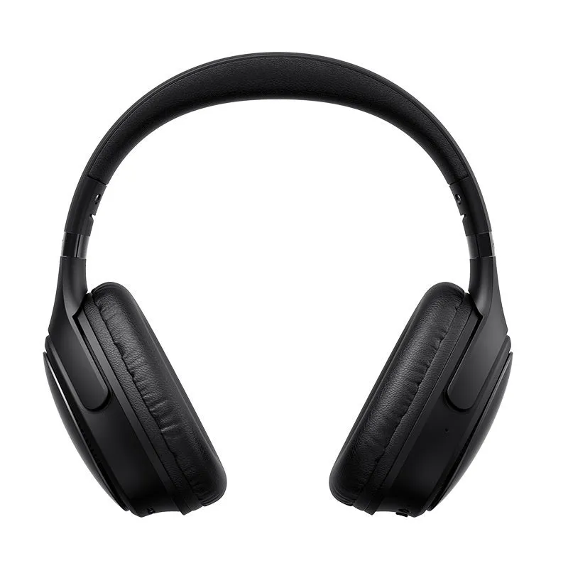 Cream coloured wireless Bluetooth over-ear gaming headset with microphone on a black background.