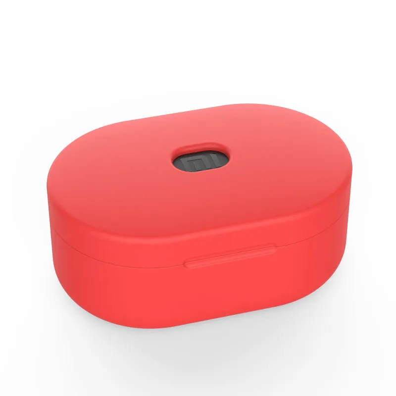 Silicone protective cover for Bluetooth headset back, 64x42x30mm, solid colour