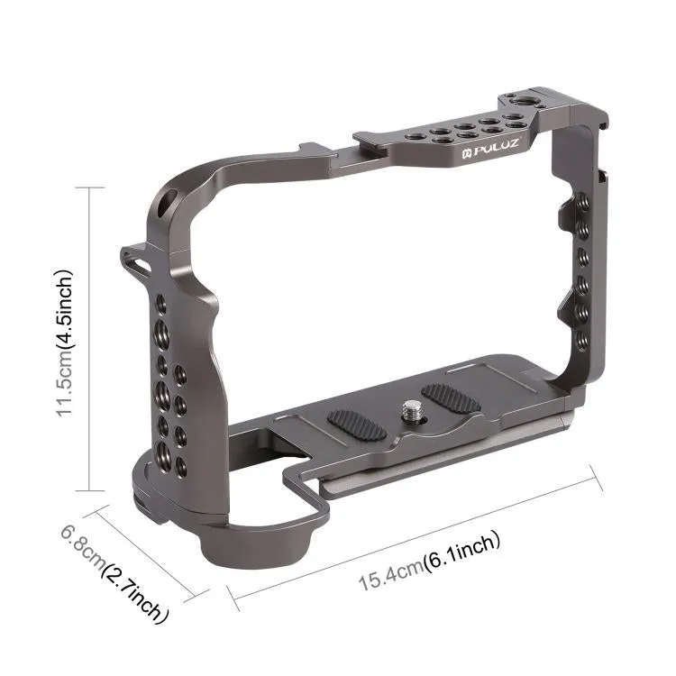 Aluminium alloy camera cage frame for Canon EOS R5 R6 R7 RP R10 with open design