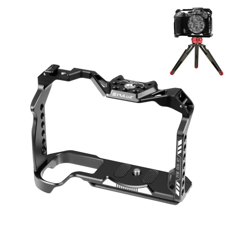 Aluminium alloy camera cage frame for Canon EOS R5 R6 R7 RP R10 with open design