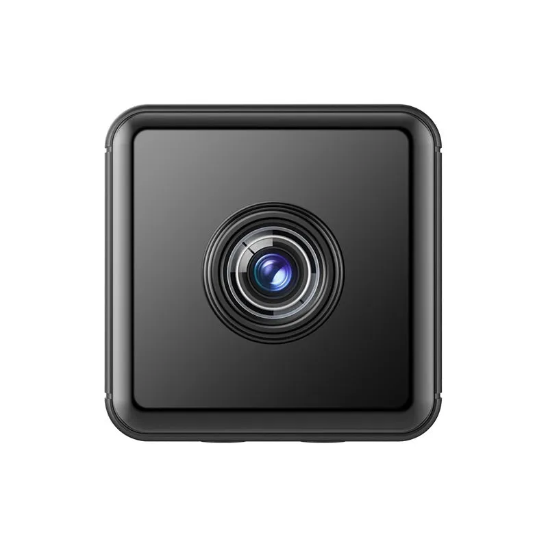 Wireless indoor security camera in X9 colour with built-in lithium battery on bracket