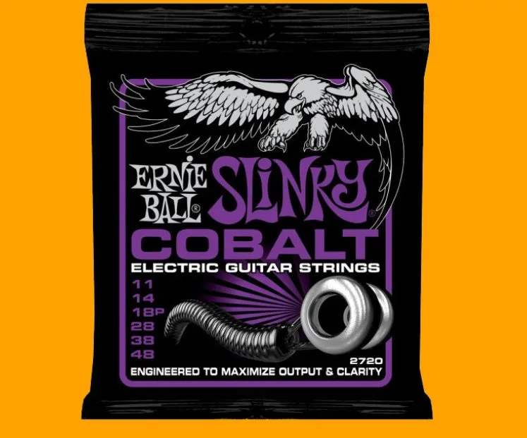 Nickel-plated electric bass guitar strings with alloy construction in multiple gauge styles