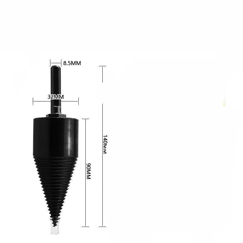 Hexagonal wood splitting drill bits in 32mm and 42mm sizes for electric hand drills