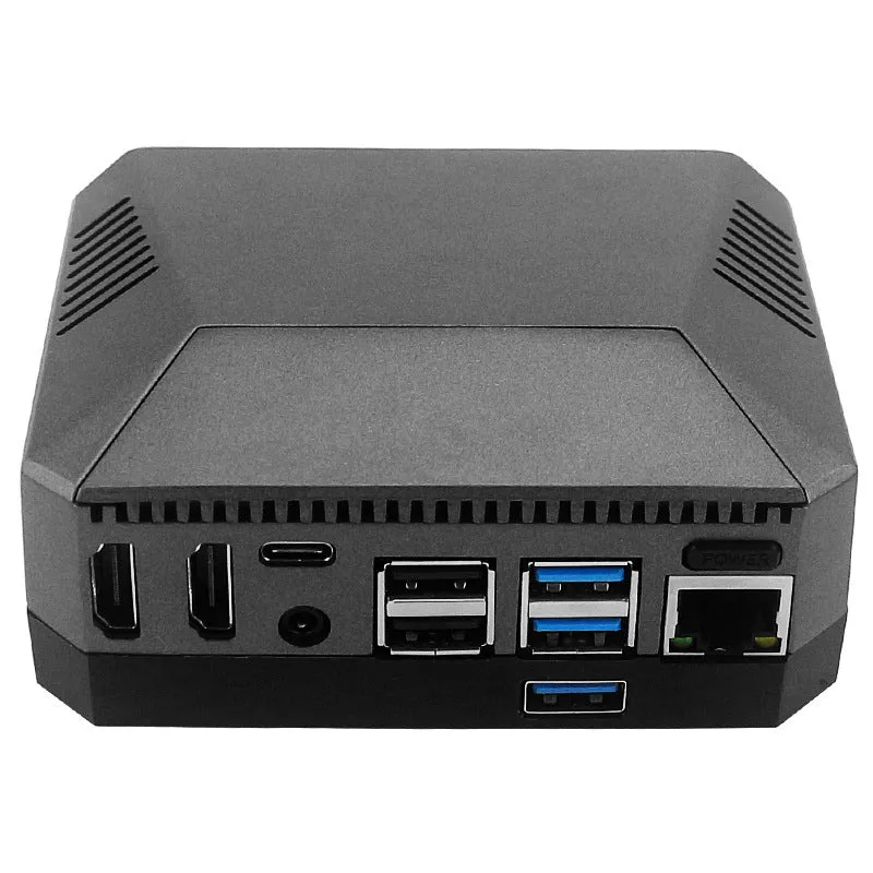 Aluminium cooling case with fan for M.2 SSD hard drive expansion board