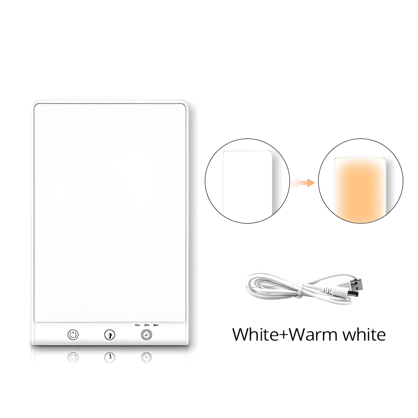 Bionic solar emotional lamp with touch controls and modern design
