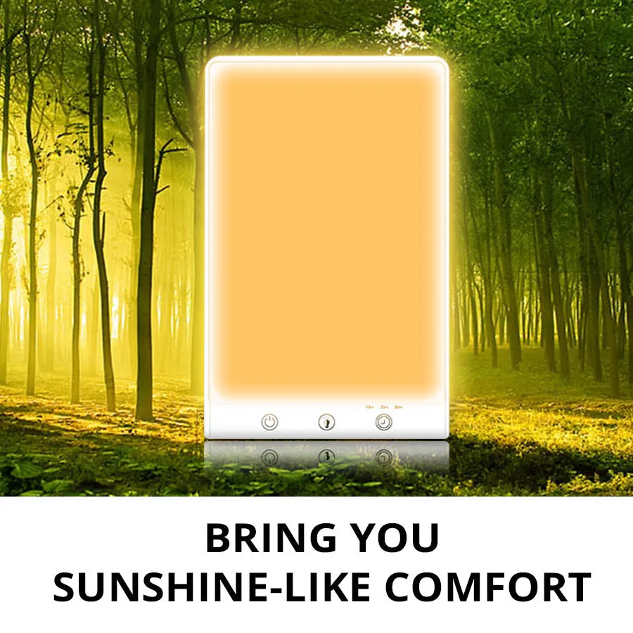 Bionic solar emotional lamp with touch controls and modern design