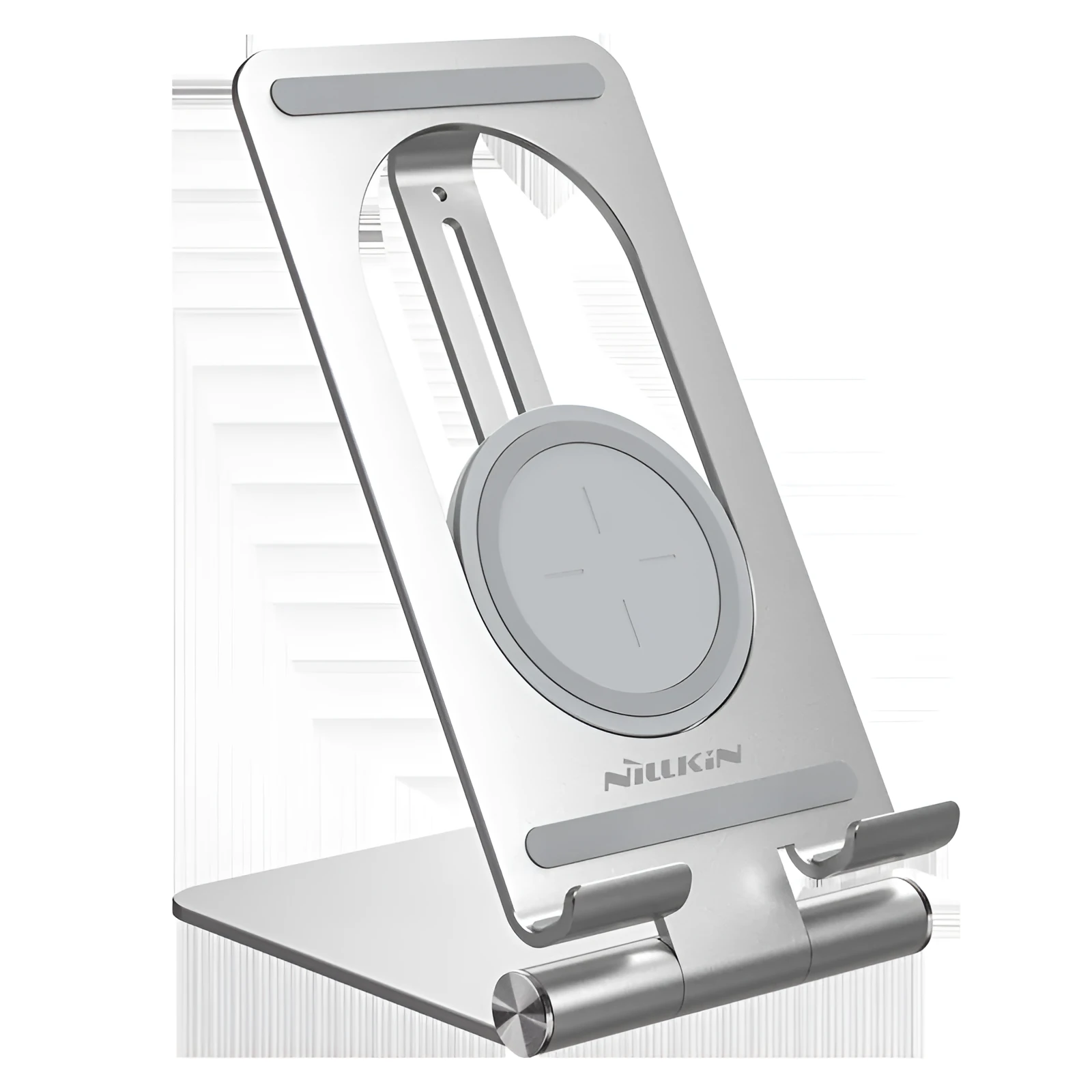 Nillkin wireless charging receiver patch with foldable portable stand for mobile devices