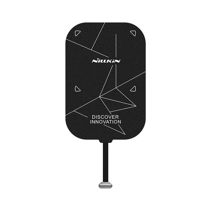 Nillkin wireless charging receiver patch with foldable portable stand for mobile devices