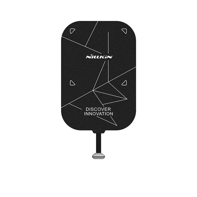 Nillkin wireless charging receiver patch with foldable portable stand for mobile devices