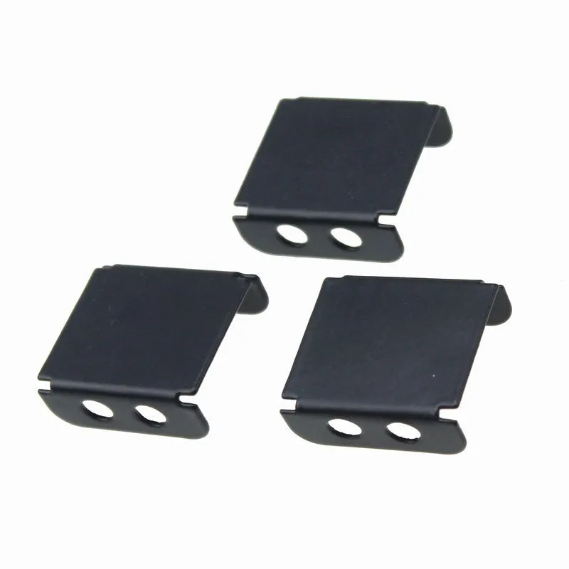 Metal graphics card cooling bracket with three mounting points for 8cm or 9cm cooling fans