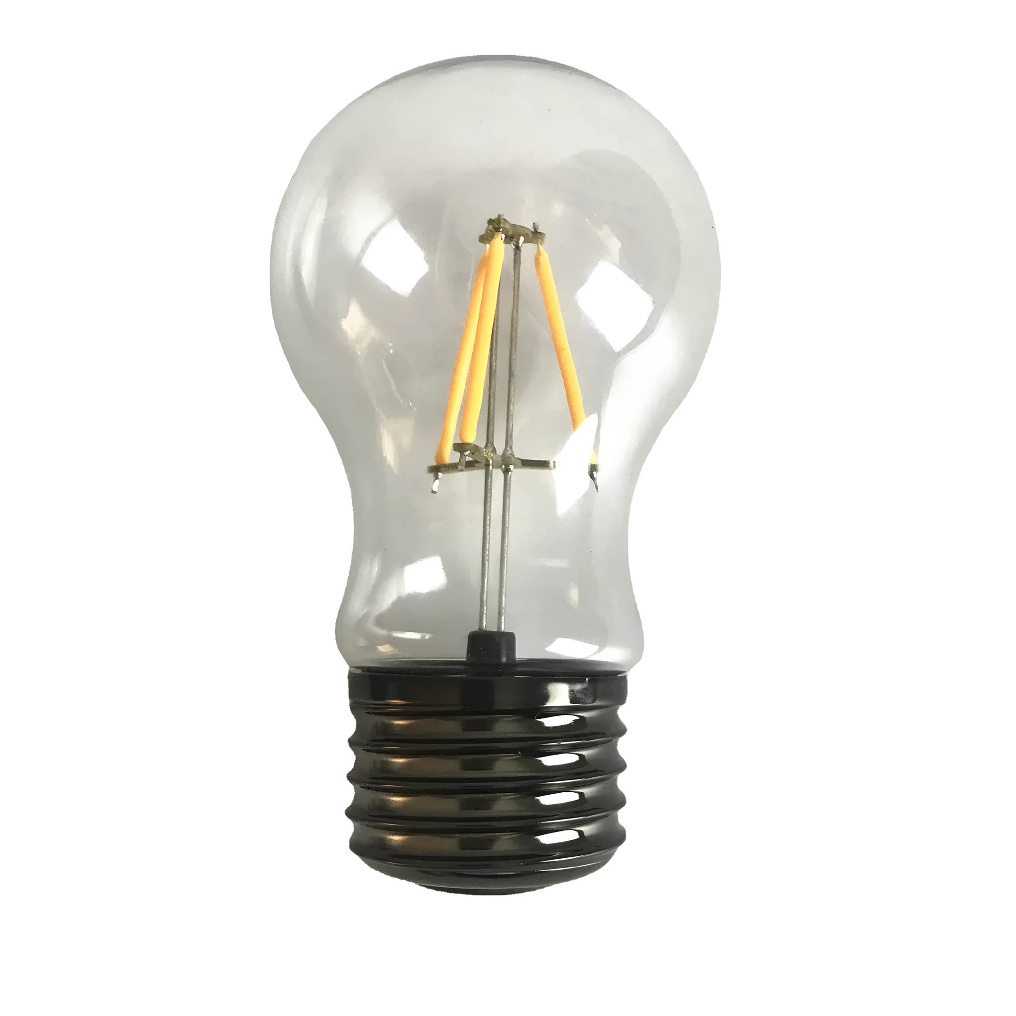 Magnetic levitation bulb night light in solid wood colour with UK plug on a desk.