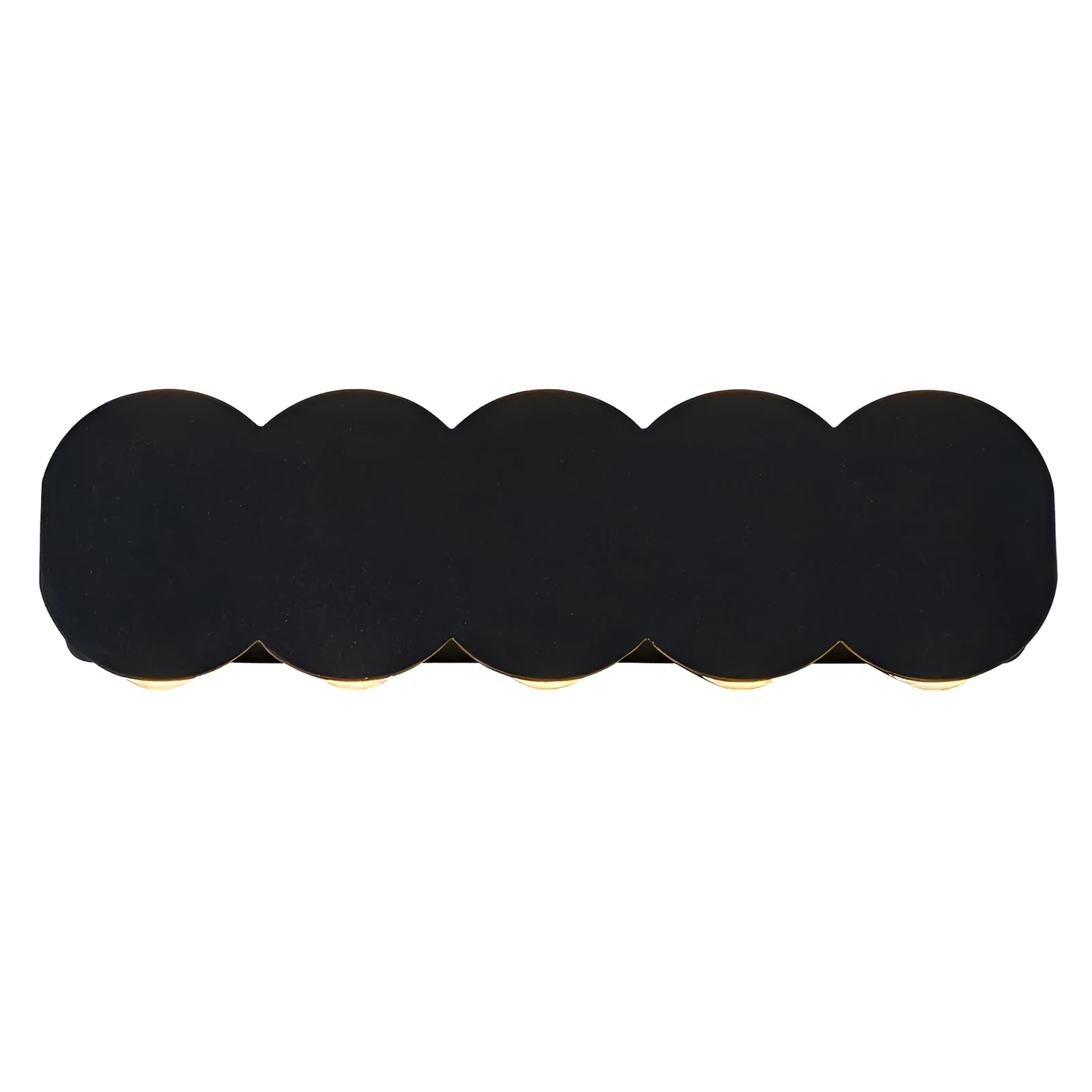 Modern minimalist waterproof LED wall light with clean design for indoor or outdoor installation