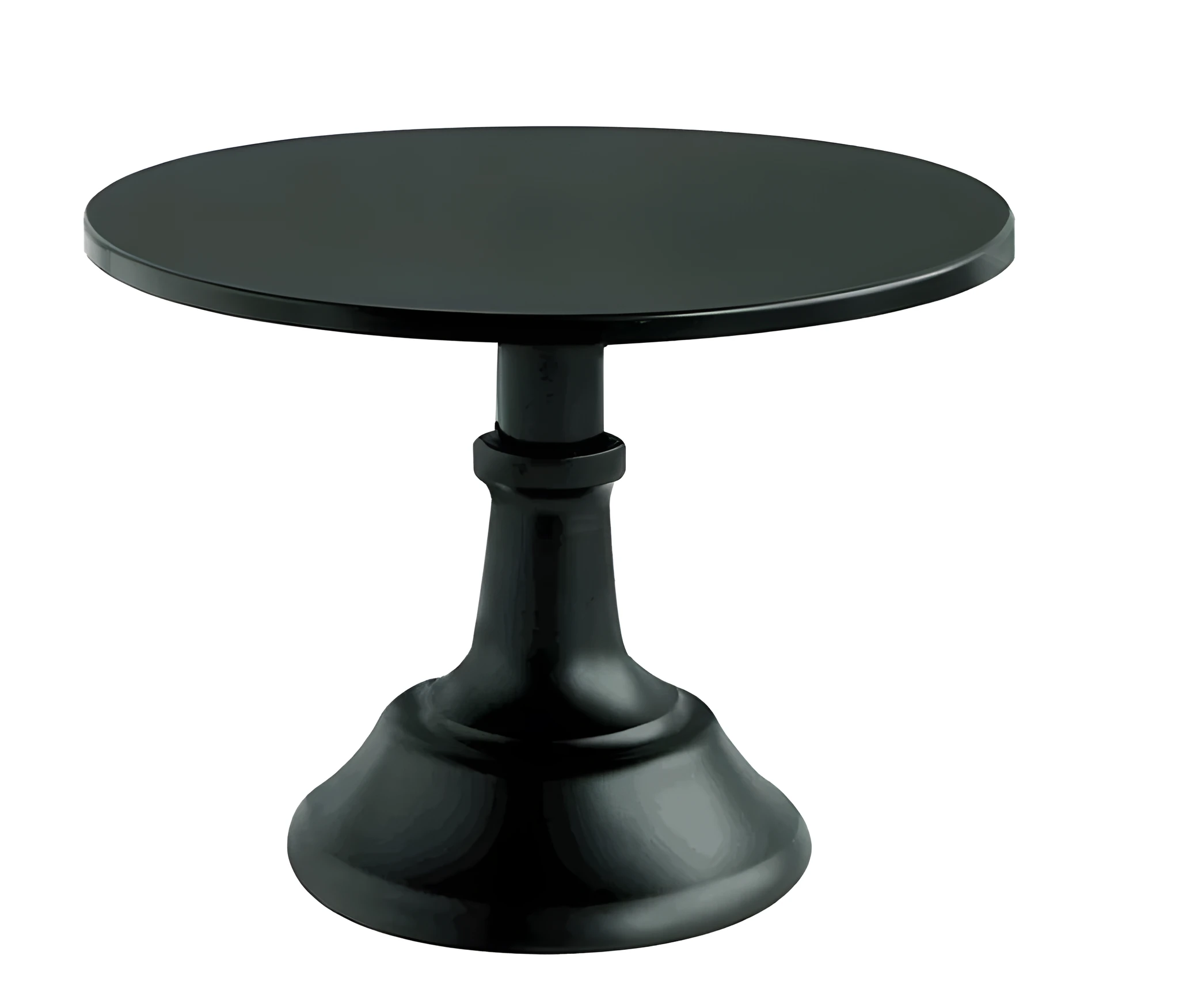 Three-tiered 25cm dessert tray in graduated heights for cake and fruit display
