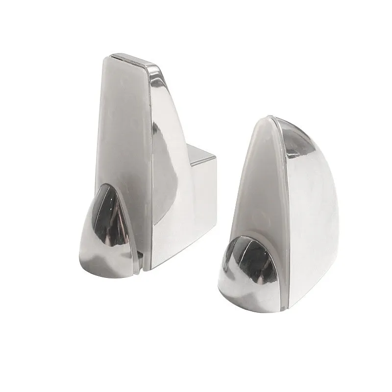 Thickened adjustable partition holder with electroplated metal finish in modern simplicity style