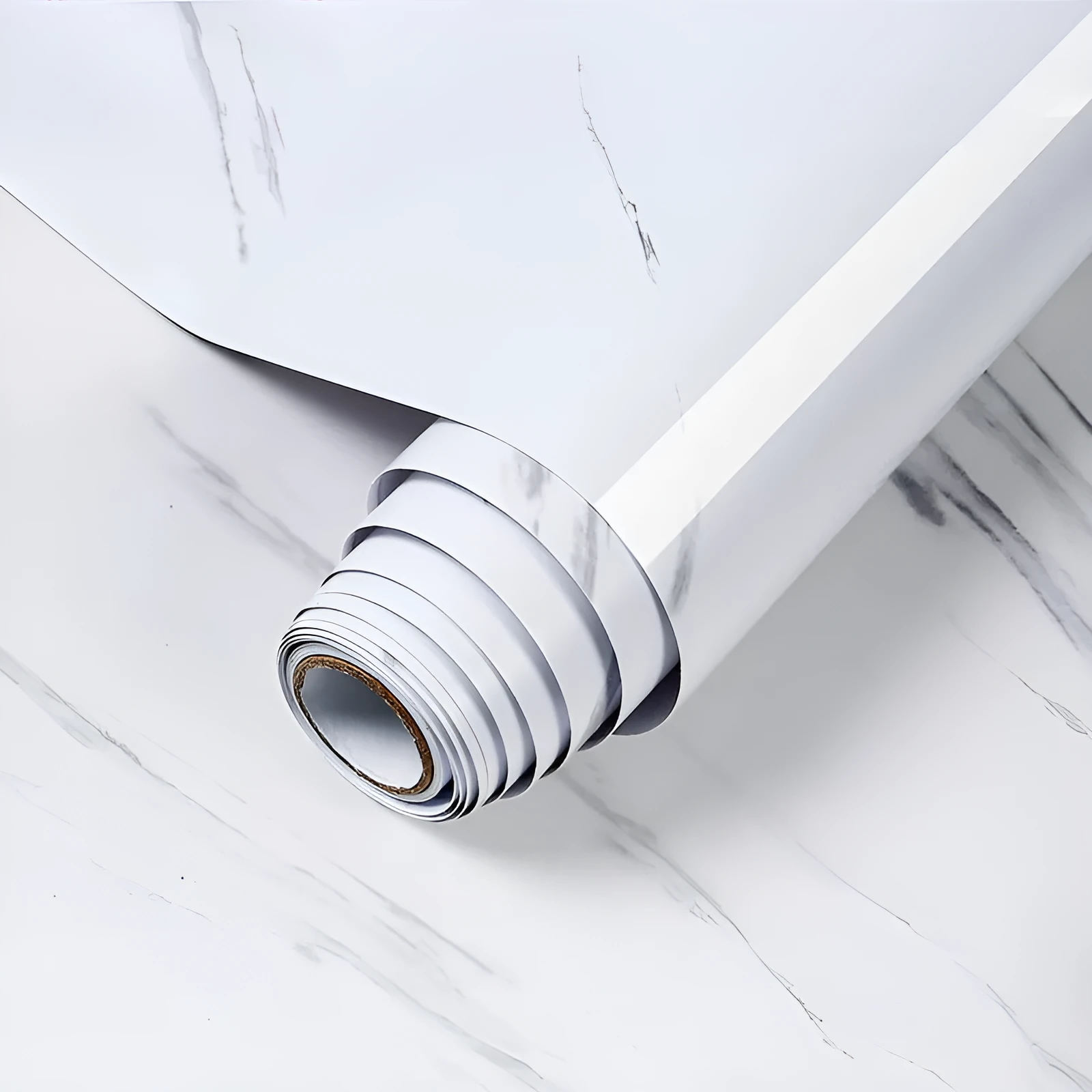 Marble pattern waterproof PVC sticker for kitchen surfaces measuring 2 metres long by 40cm wide