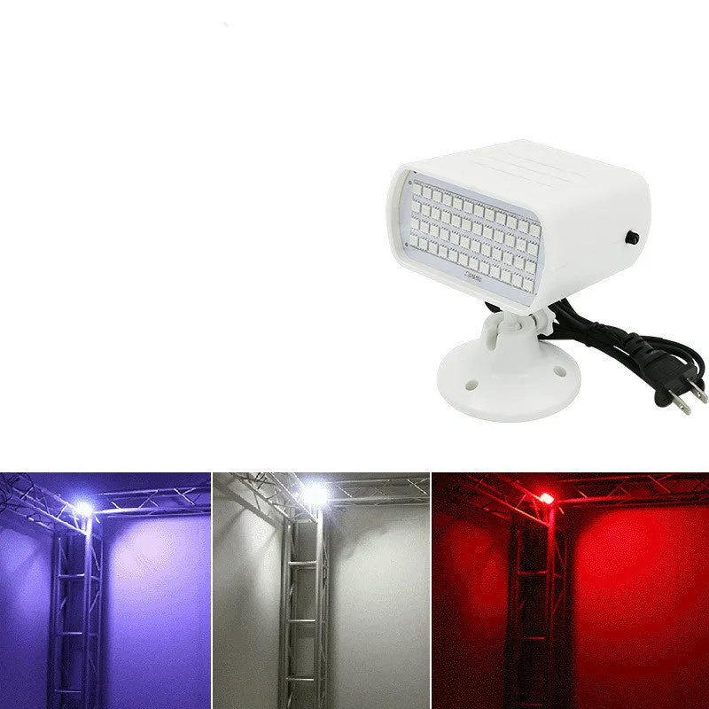 Sound Control professional 48 LED strobe light unit in white.