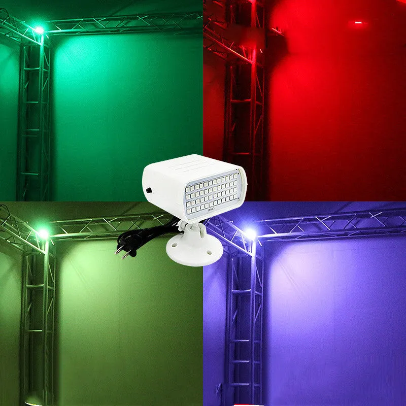 Sound Control professional 48 LED strobe light unit in white.