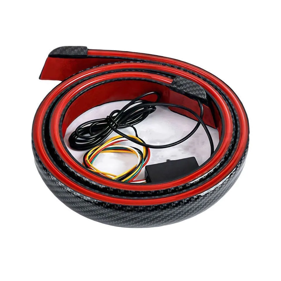 Flexible automobile LED streamer tail light in 1.2m and 1.3m lengths with multiple lighting mode options