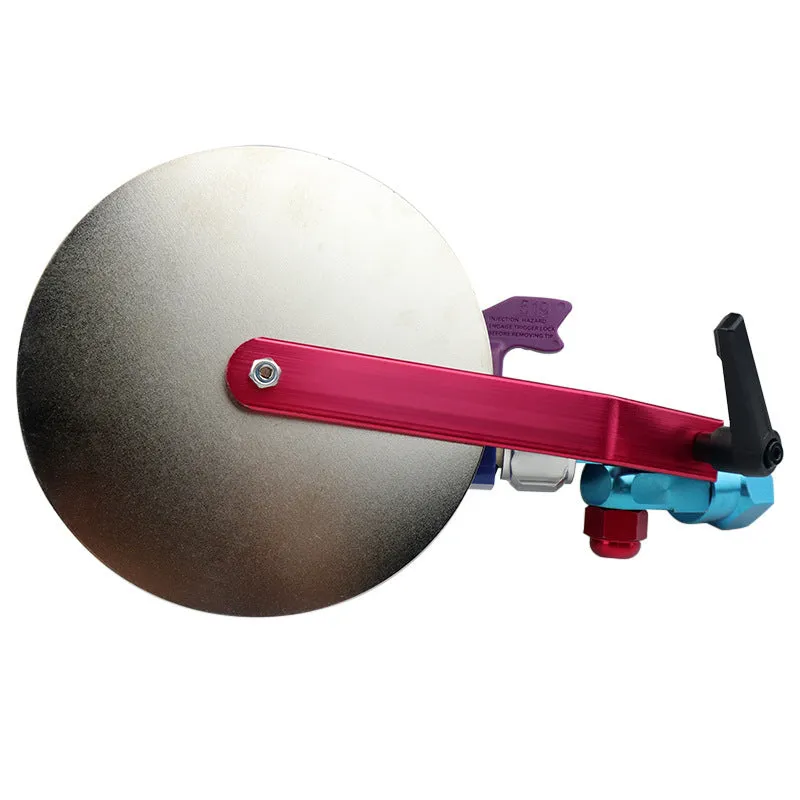 Aluminium alloy airless sprayer anti-splash colour separation baffle accessory